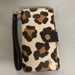 Leopard Coach Wallet Used - Excellent Cond Legit